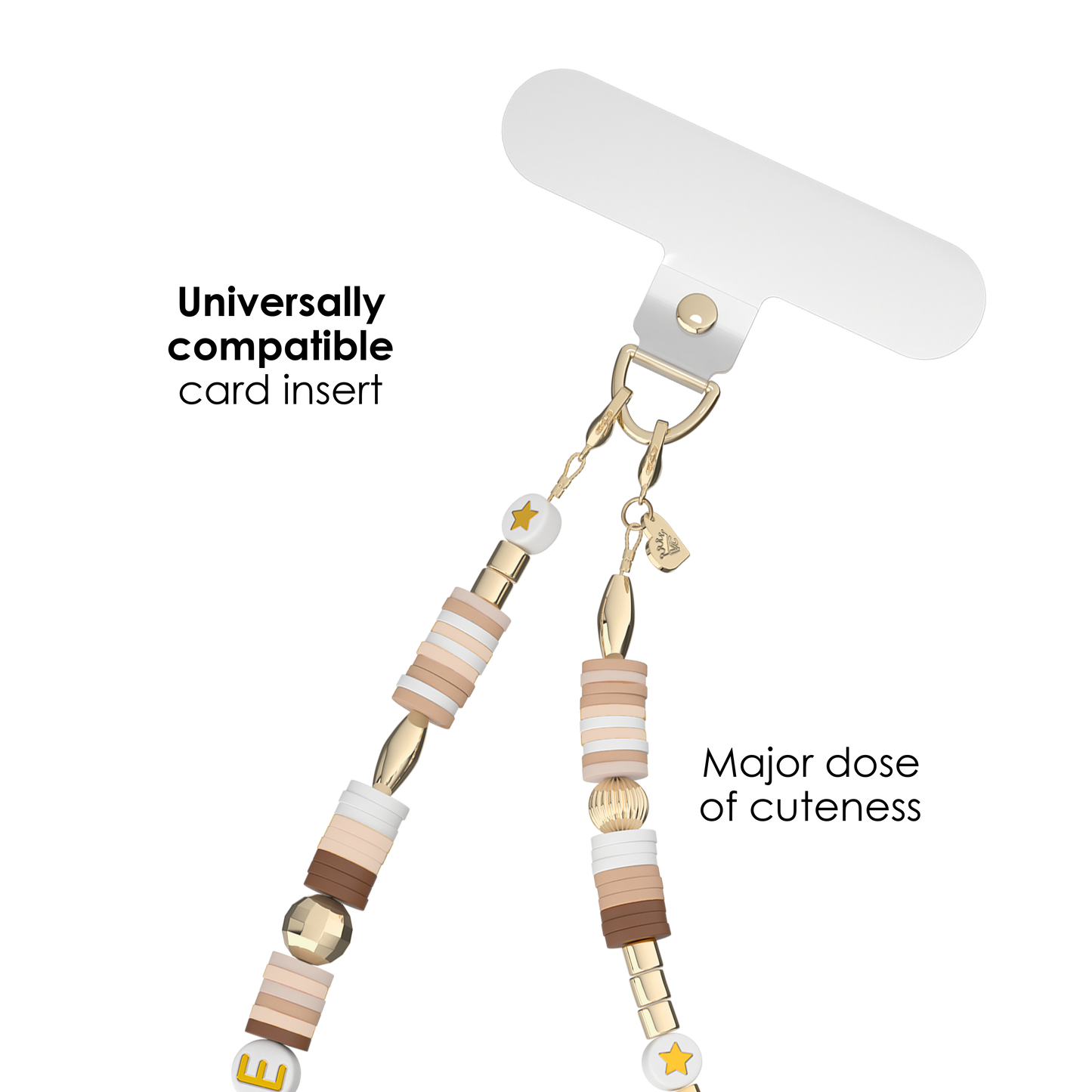VELVET CAVIAR - Phone Charm Wristlet - Coffee Please
