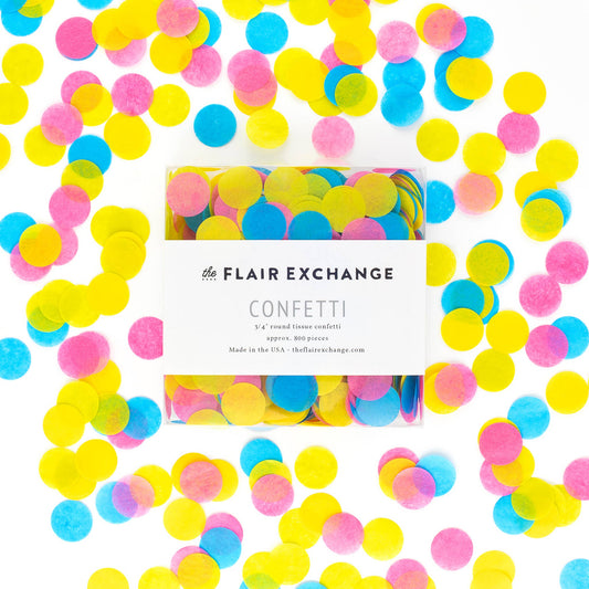 Neon Hand-Cut Confetti