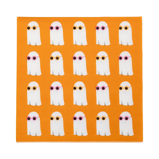 Cool Ghosts Cocktail Napkin