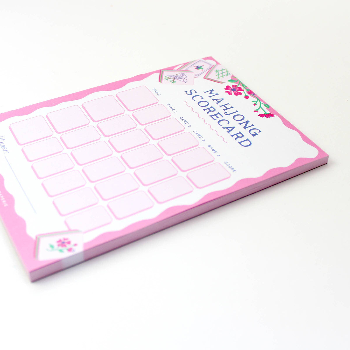 Inklings Paperie - Mahjong Scorecard Notepad