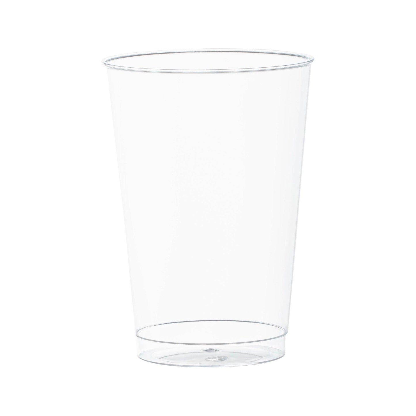 12 oz. Clear White Disposable Plastic Party Cups