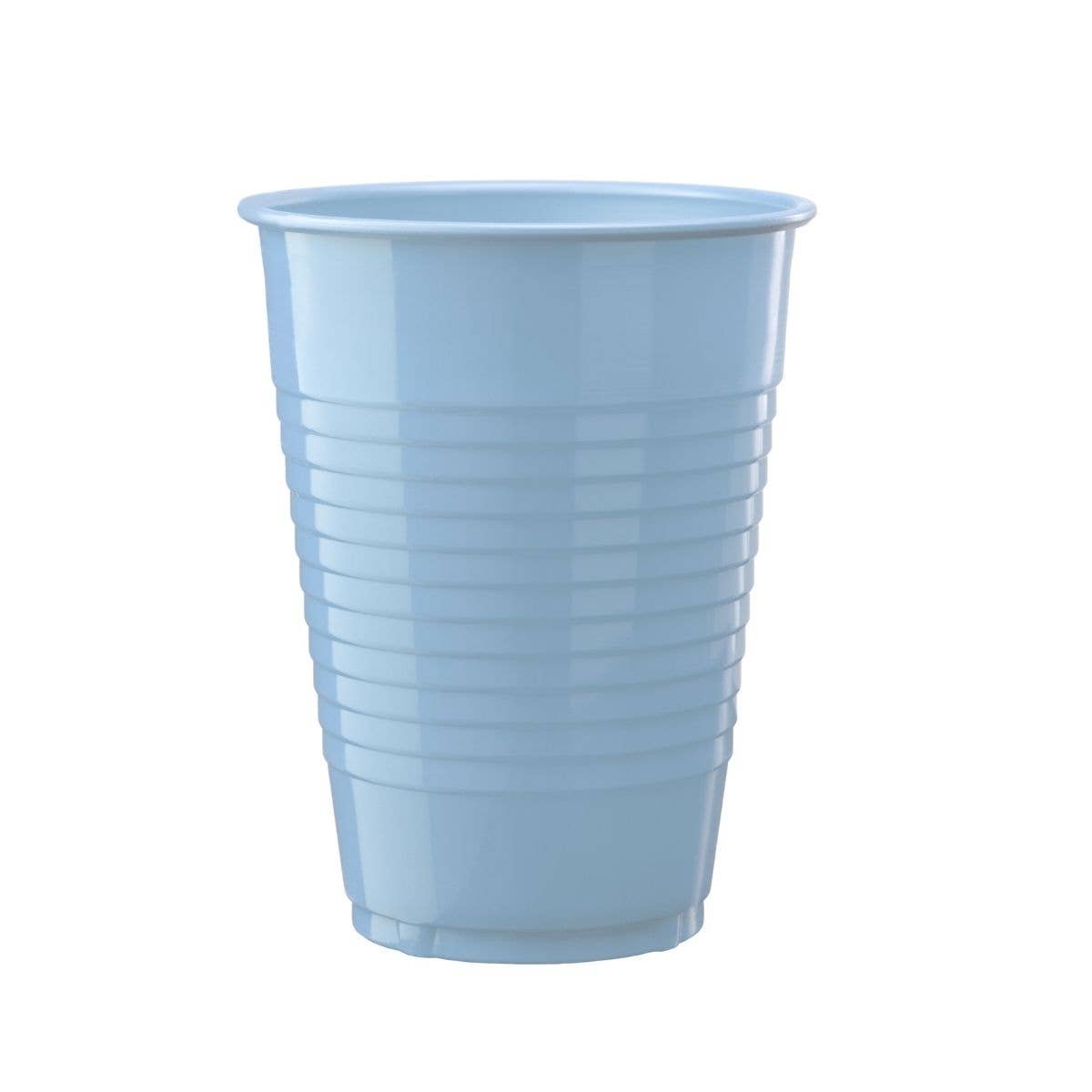 12 Oz. Light Blue Plastic Cups - 50 Ct.: Light Blue / 12 oz.