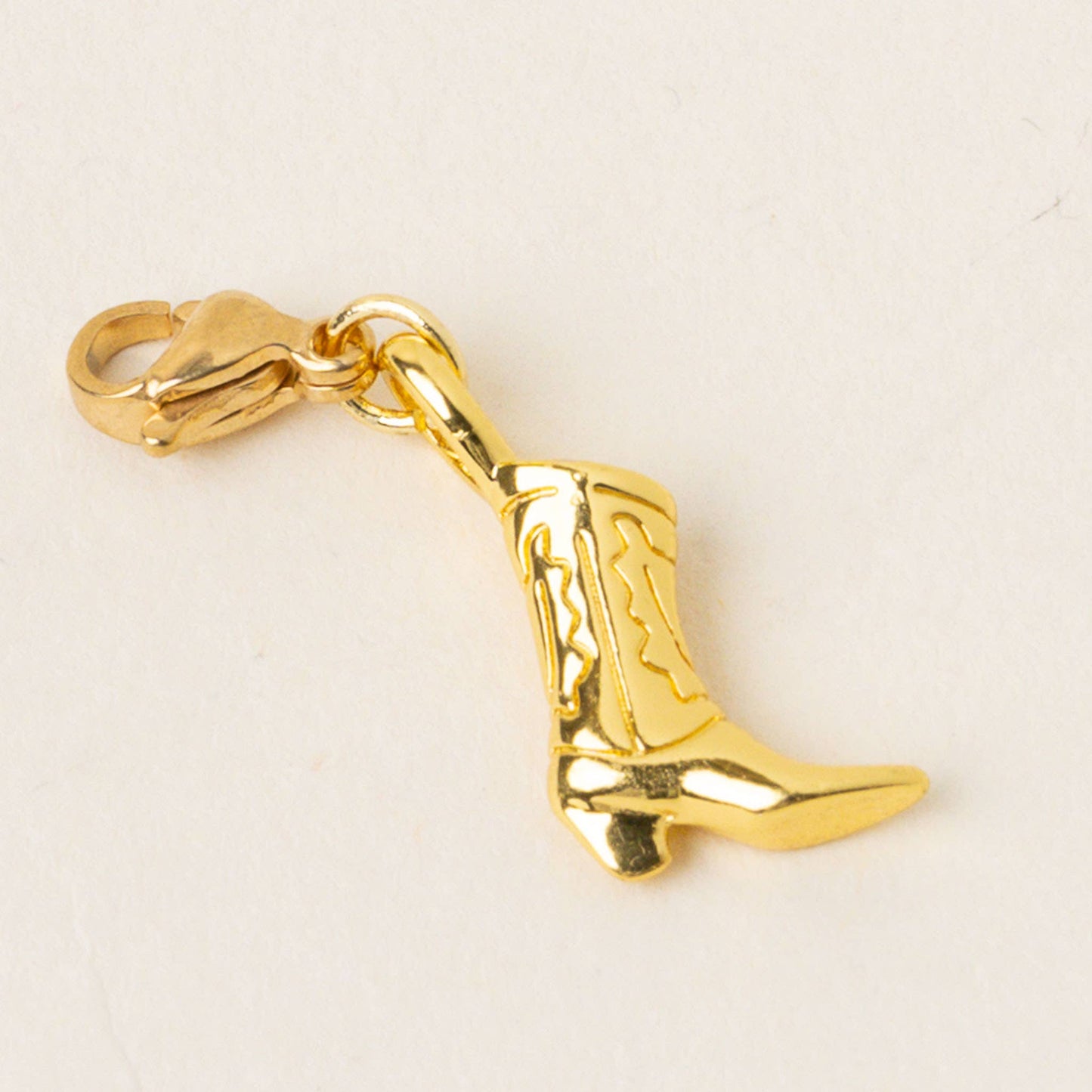 The Darling Effect - Jewelry Charm Gold-Cowgirl Boot
