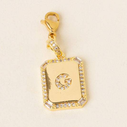 The Darling Effect - Jewelry Charm Initial Letter Gold-G