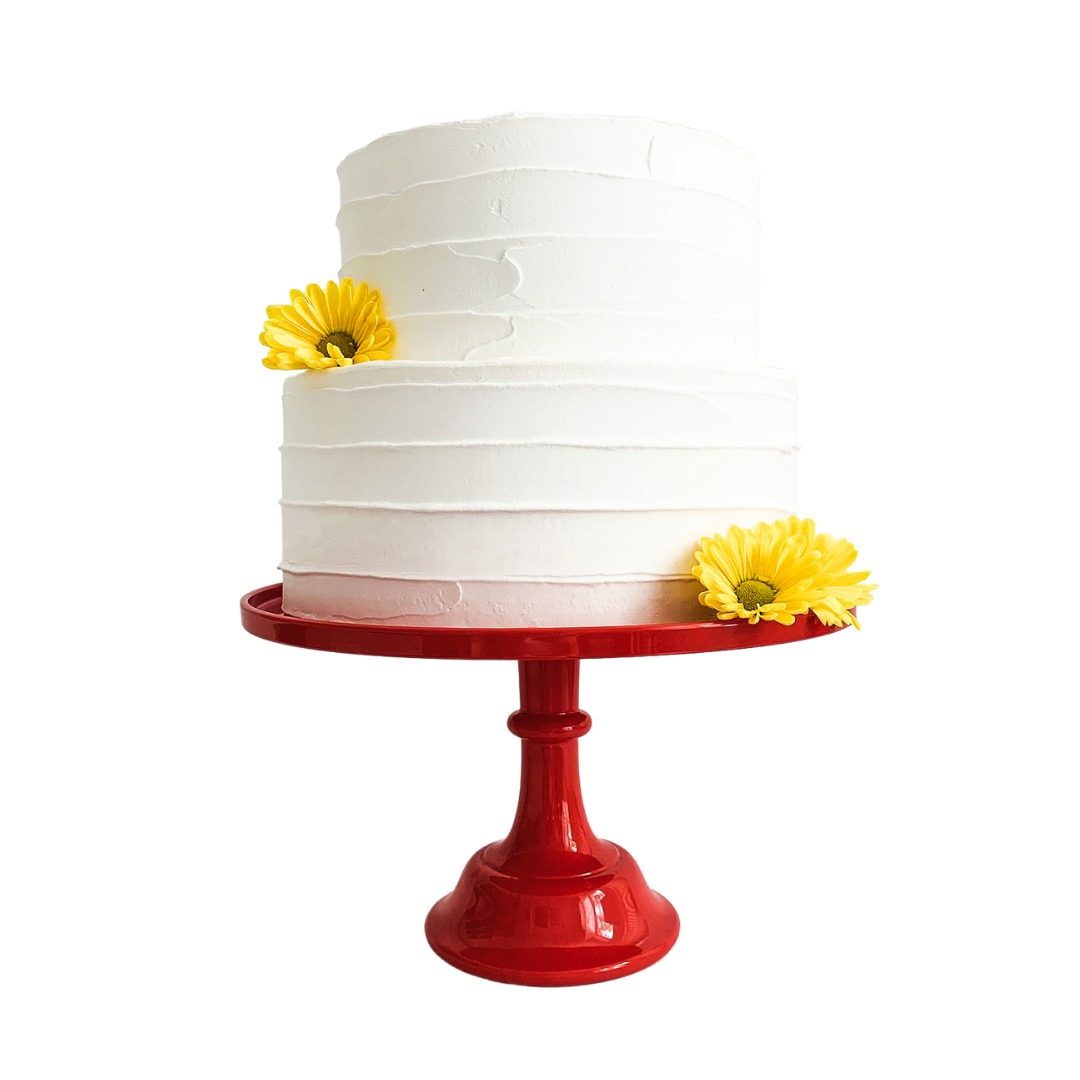 Red Melamine  Cake Stand | Cupcake Stand |  Dessert Display