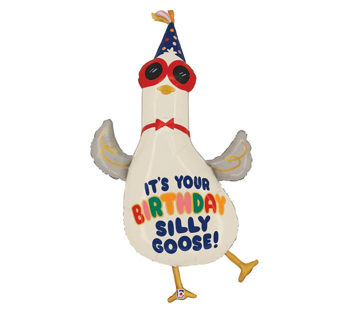 It's Your Birthday Silly Goose Mylar Balloon 42"