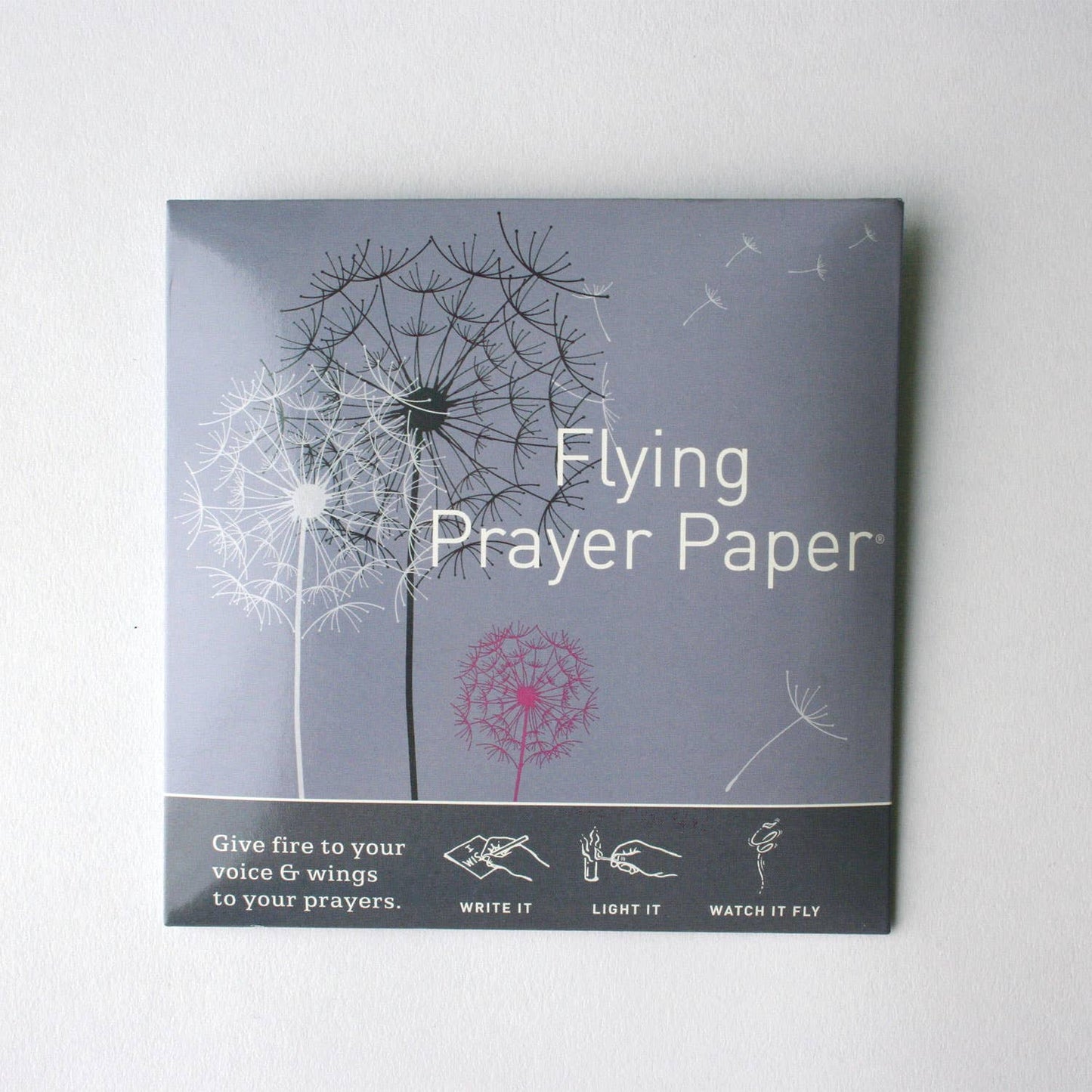 FLYING WISH PAPER ® - DANDELION PRAYER / Mini / 15 Ritual WISH PAPER™ +Accessories