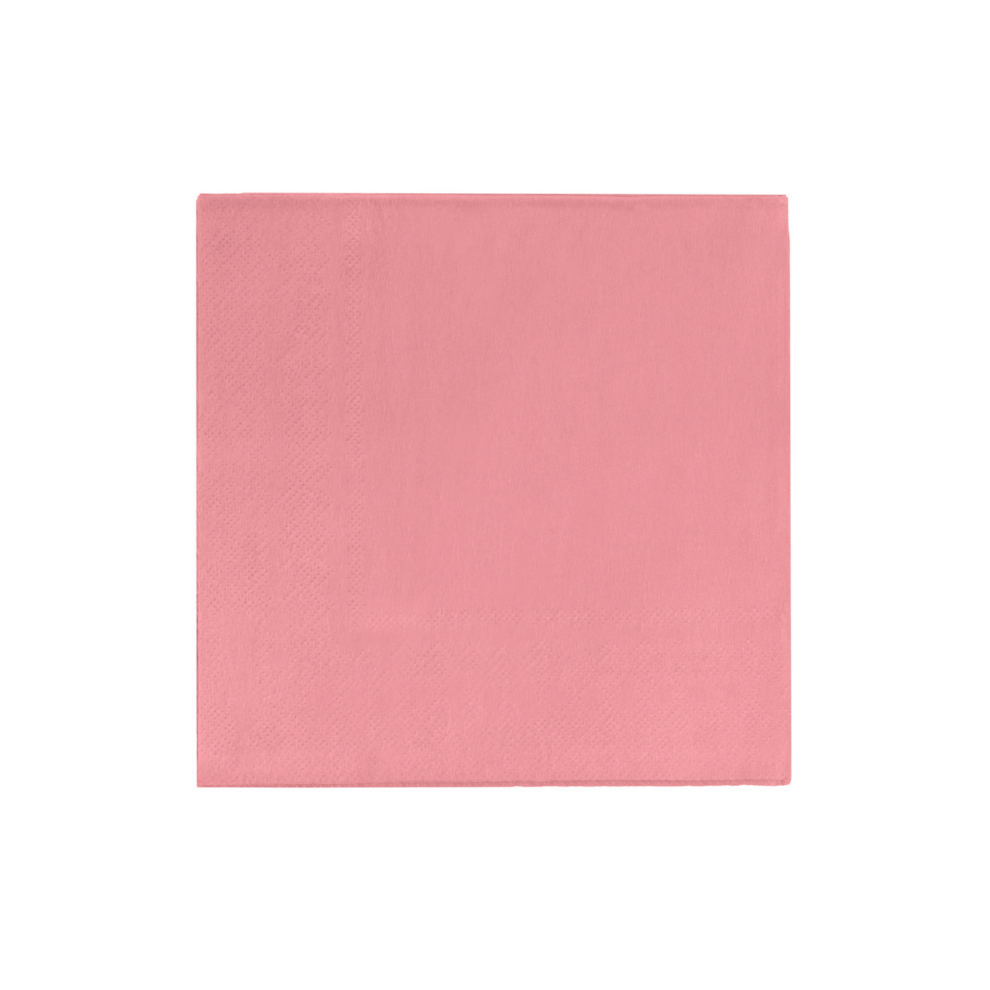 Pink Paper Beverage Napkins - 50 Ct.: Pink / 9.75 in. x 9.75 in. 1