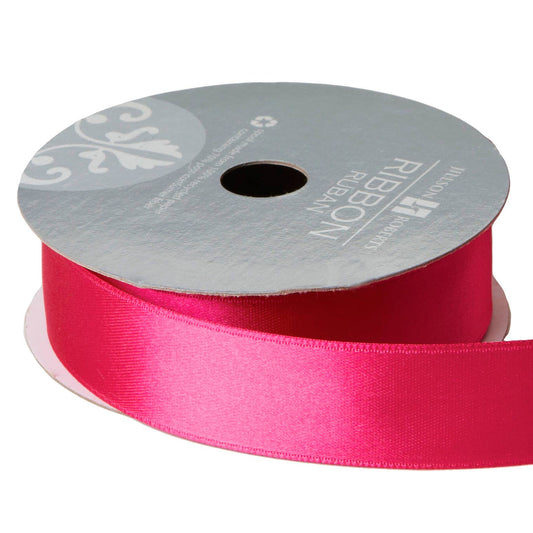 Magenta Ribbon - Fancy Satin 1"