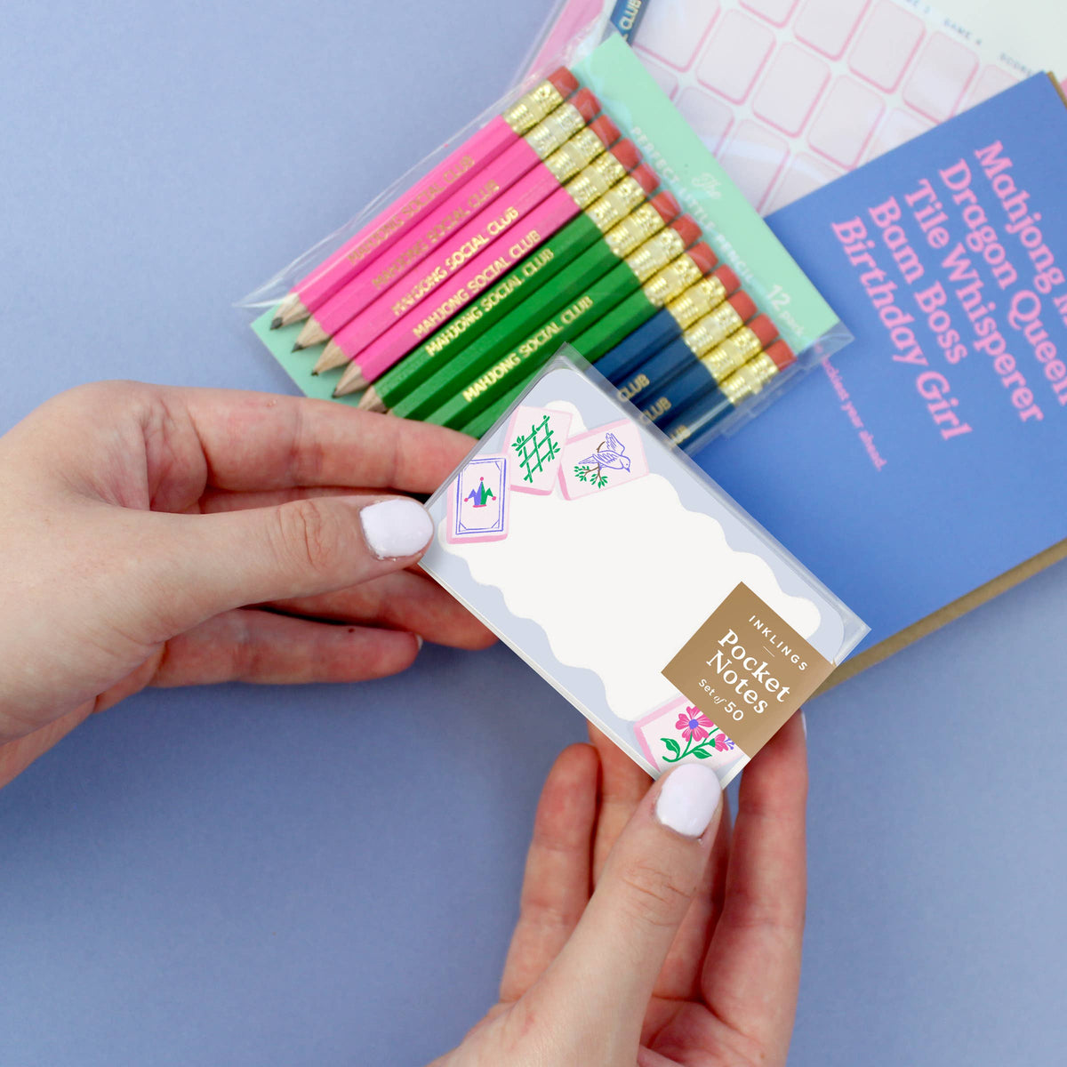 Inklings Paperie - Pocket Notes™ - Mahjong