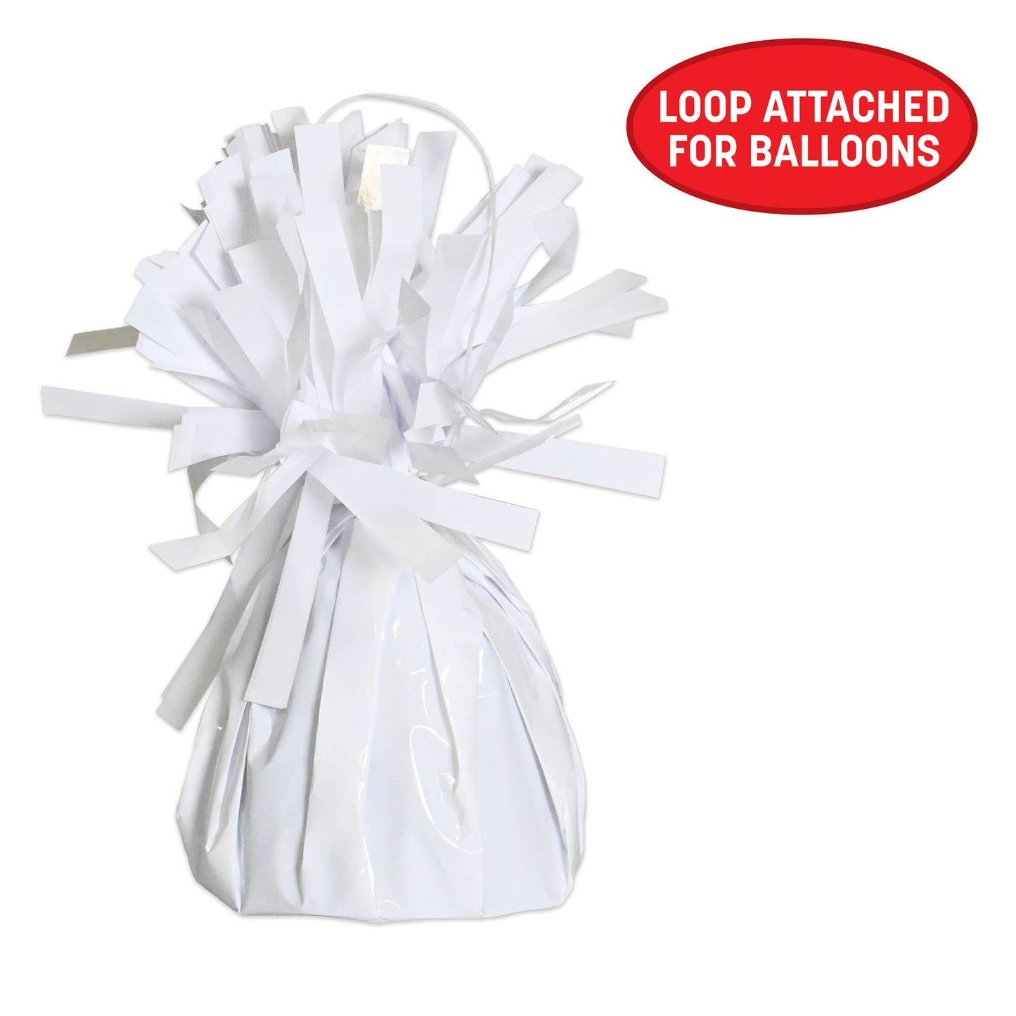 White Balloon Weight, 6 Oz