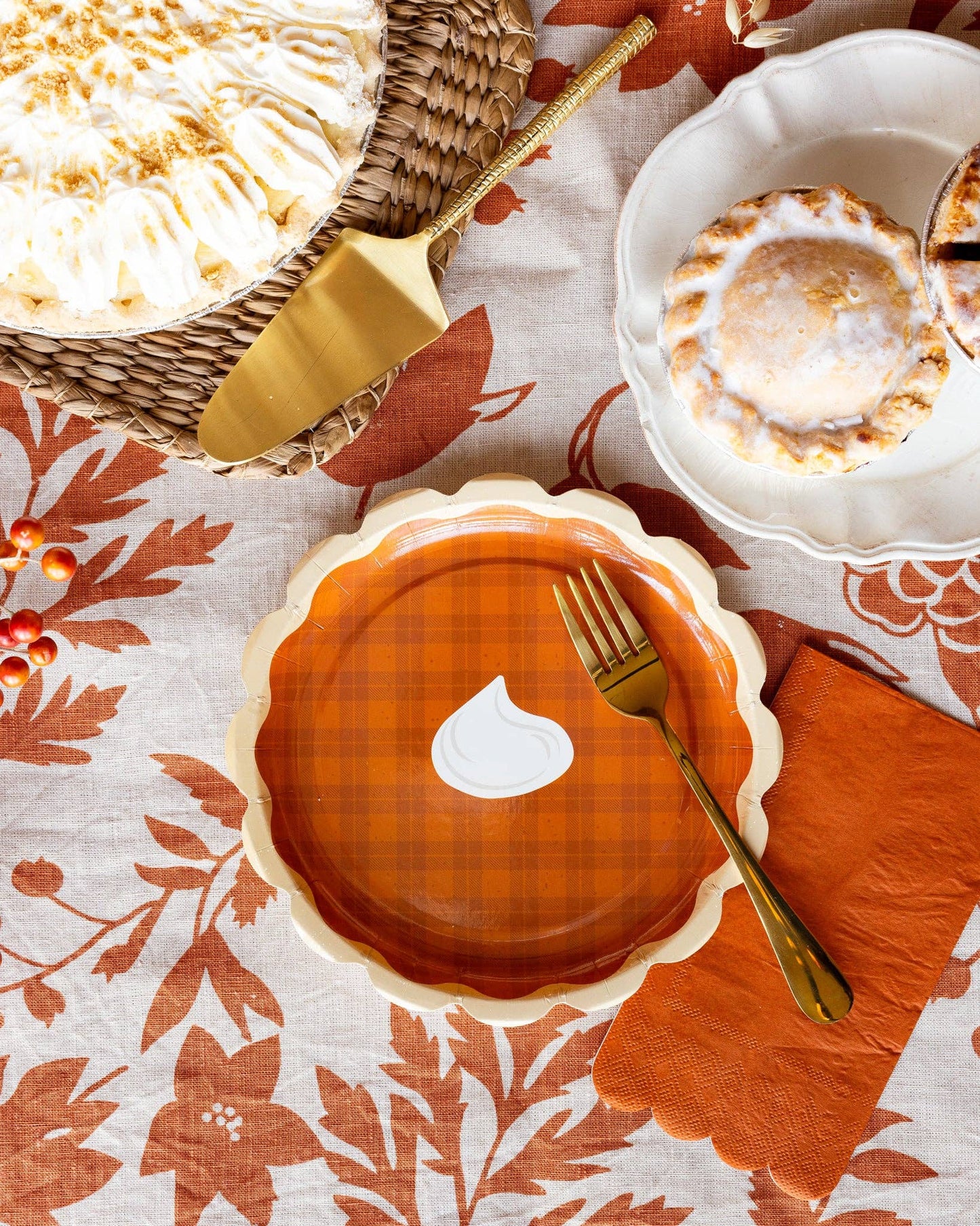 Pie Dessert Paper Plate