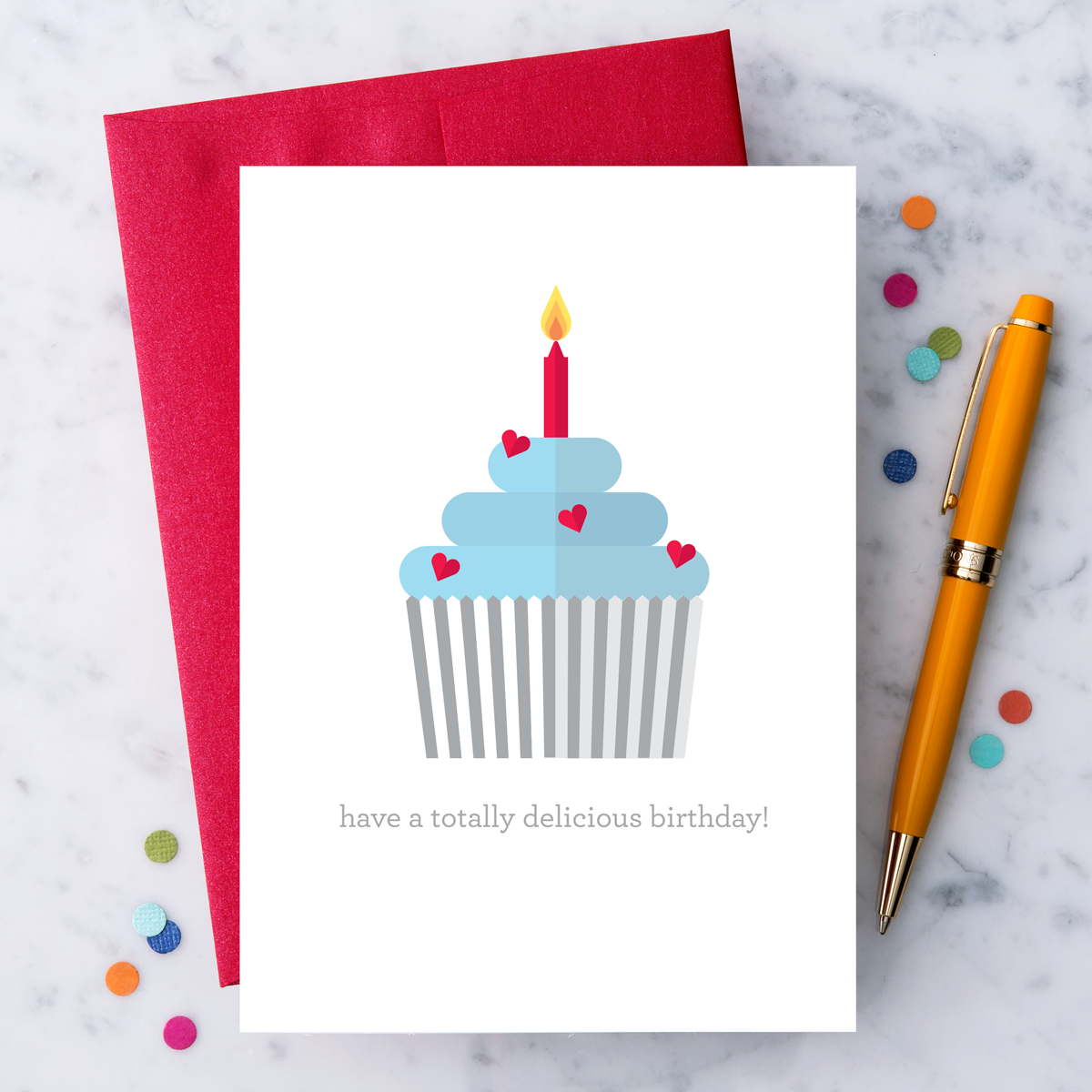 Happy Birthday -"Have a totally delicious Birthday" Card