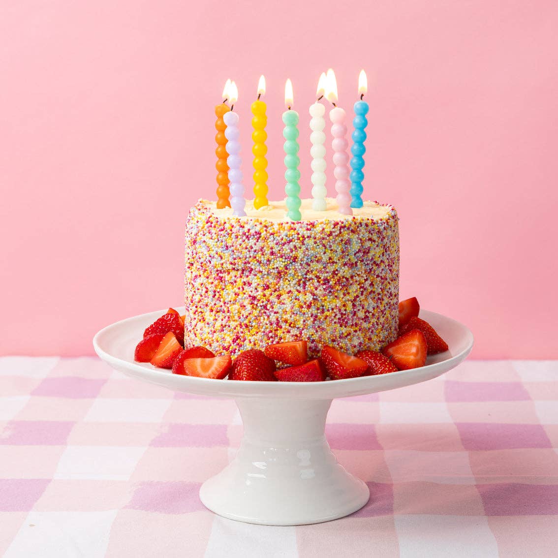 Home, Birthday, Games & Seasonal Decor - Bobble Birthday Candles - 8 Pack | Cake Candless |