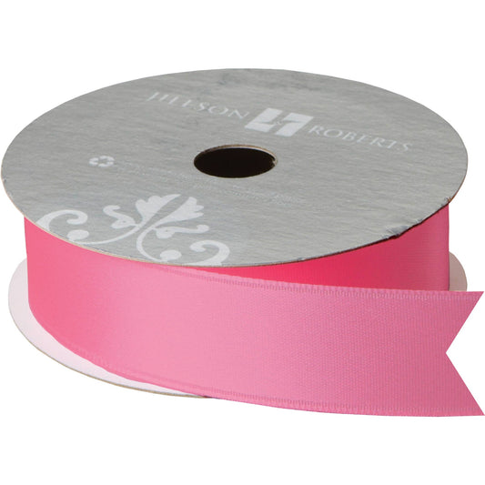 Pink Ribbon - Fancy Satin 1"