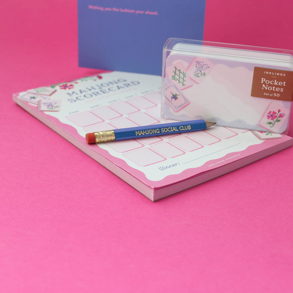 Inklings Paperie - Mahjong Scorecard Notepad