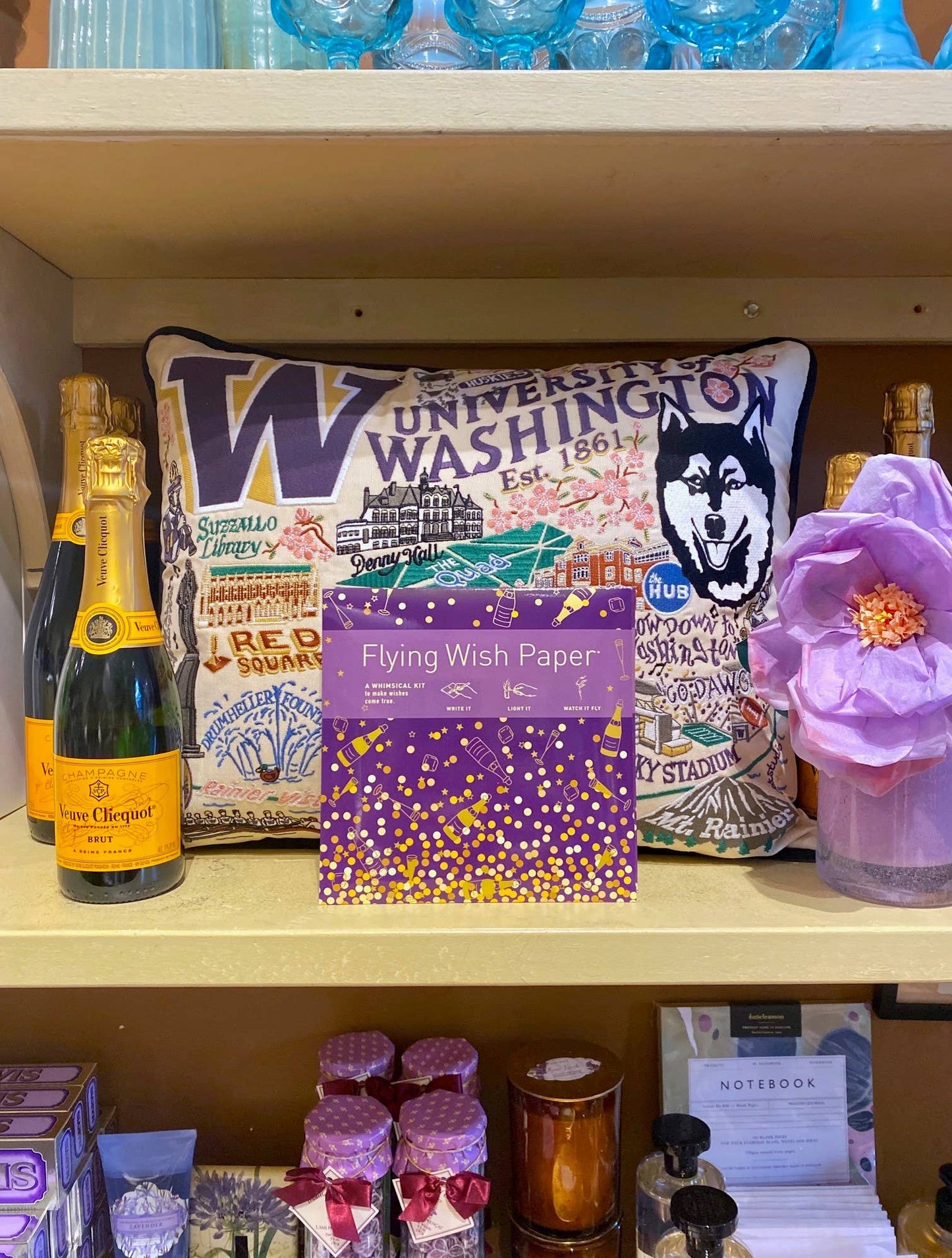 FLYING WISH PAPER® – Manifestation & Intention Ceremony Kits - CHAMPAGNE 50 Wish Paper Kit | Party Favor | Wish Kit