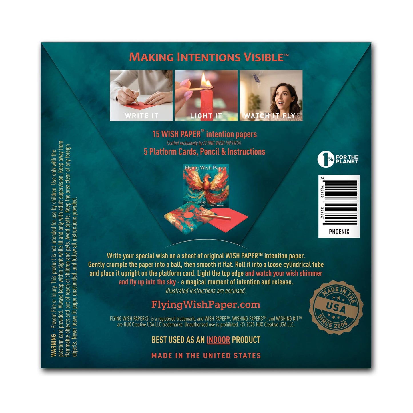Flying Wish Paper® Standard Mini WISHING KIT™