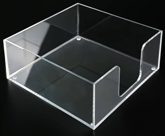 Clear Acrylic Napkin Holder - Lunch Size