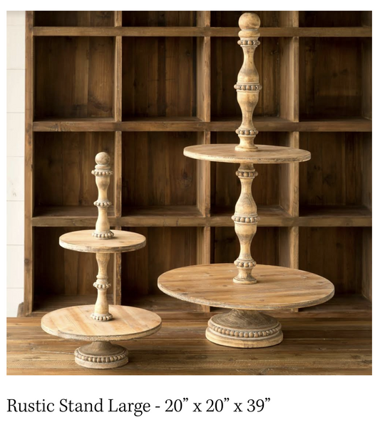 Rustic Stand Large- Rental