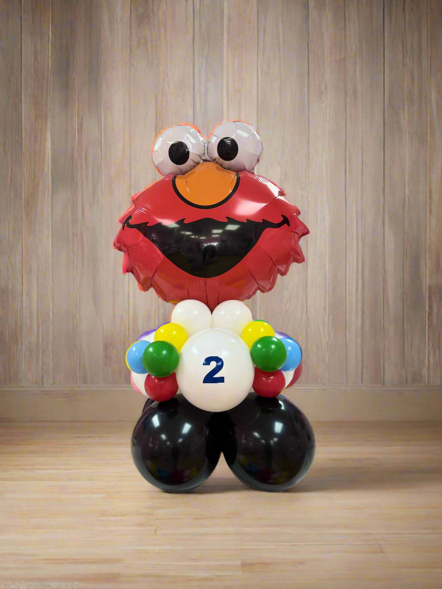 Elmo Balloon Arrangement, 2 sided