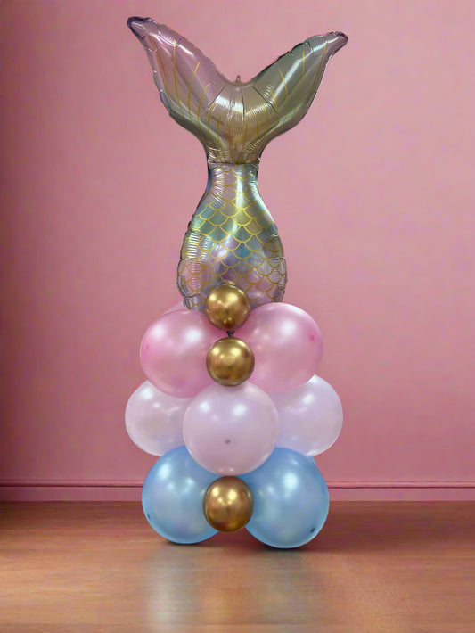 Mermaid Tail Standing Balloon
