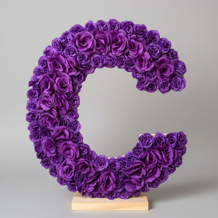 20" Custom Floral Letter or Number