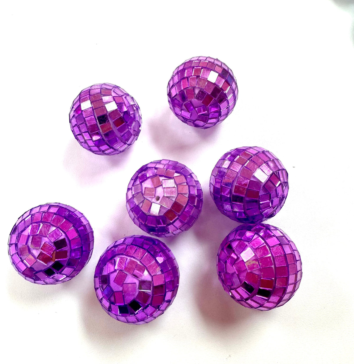 A Pack of Small Disco Balls (Purple)