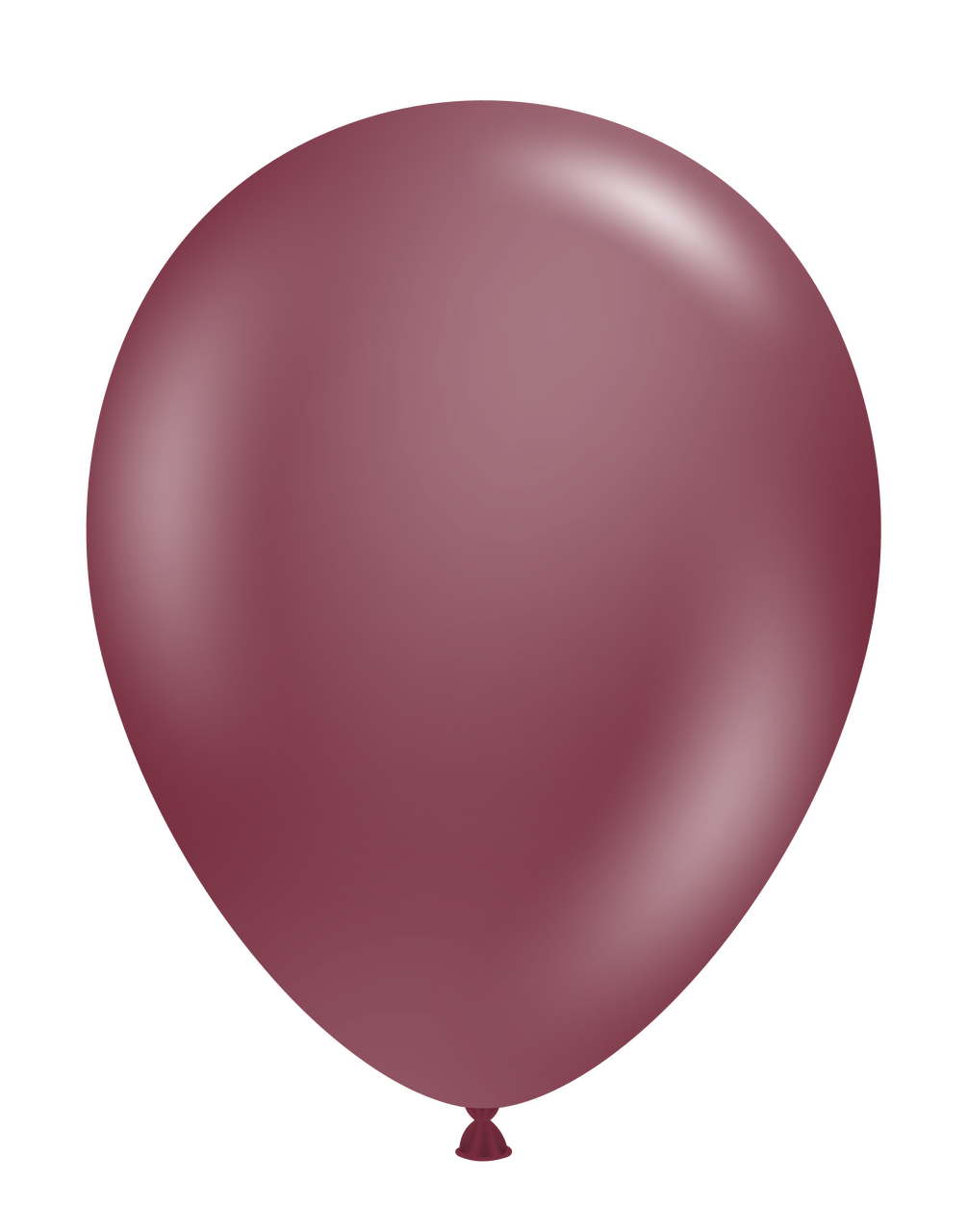 Burgundy Latex Balloon