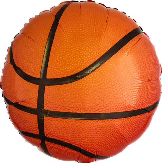 18" Championship Basketball Mylar Balloon