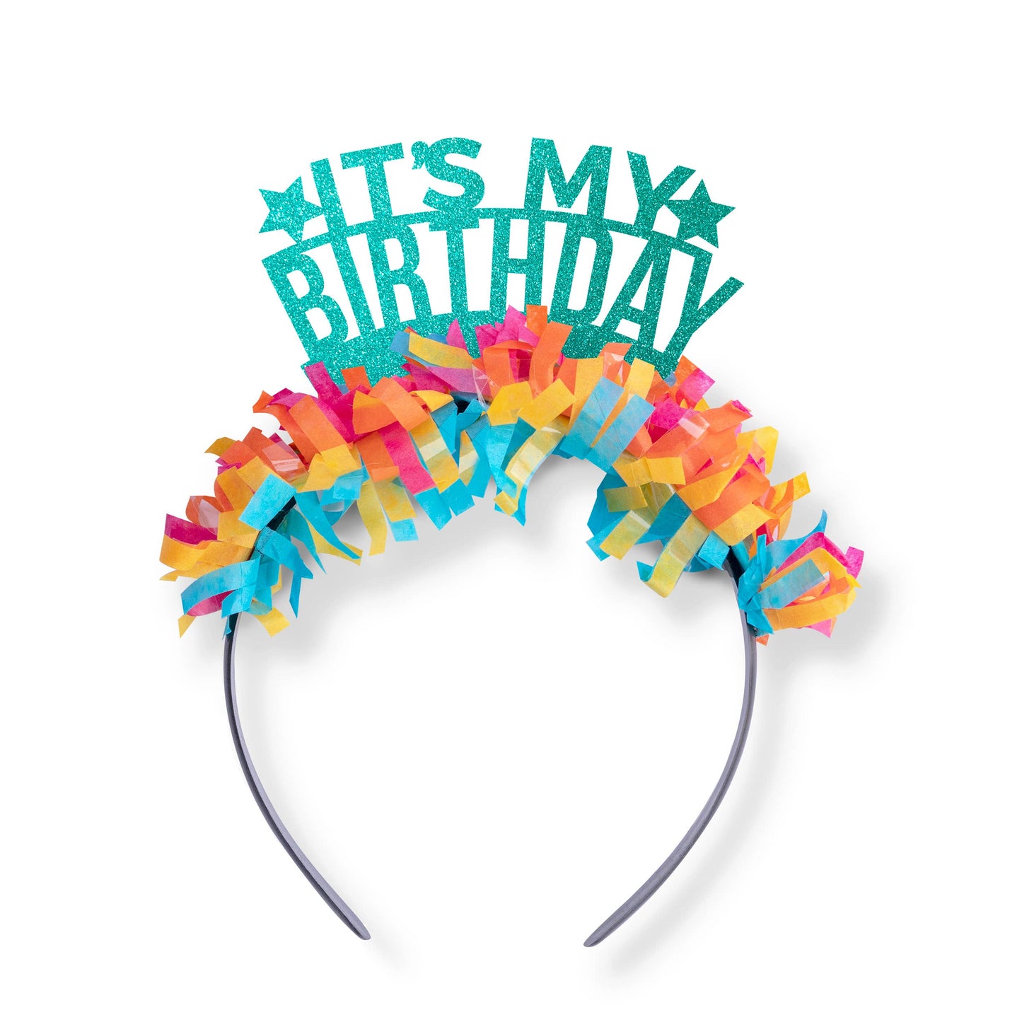It’s My Birthday Crown: Gold/multi