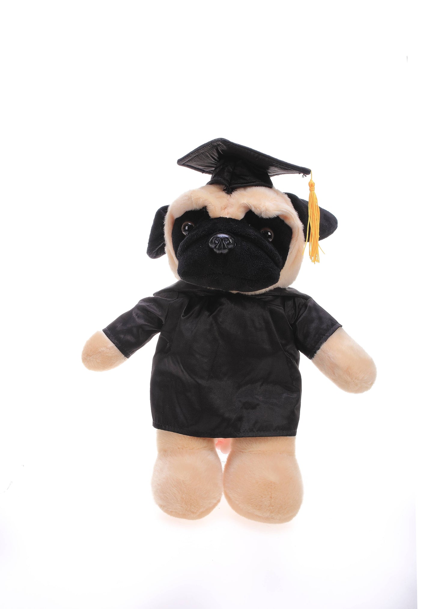 Graduation Pug 8": Black