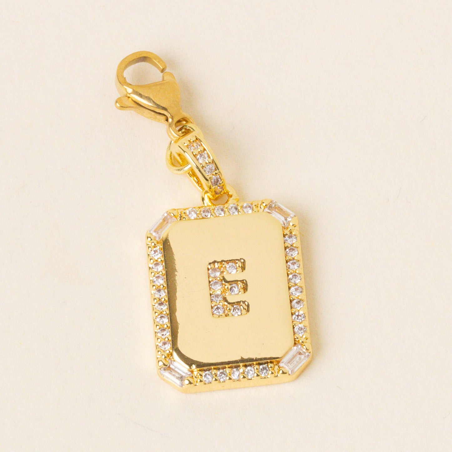 The Darling Effect - Jewelry Charm Initial Letter Gold-E