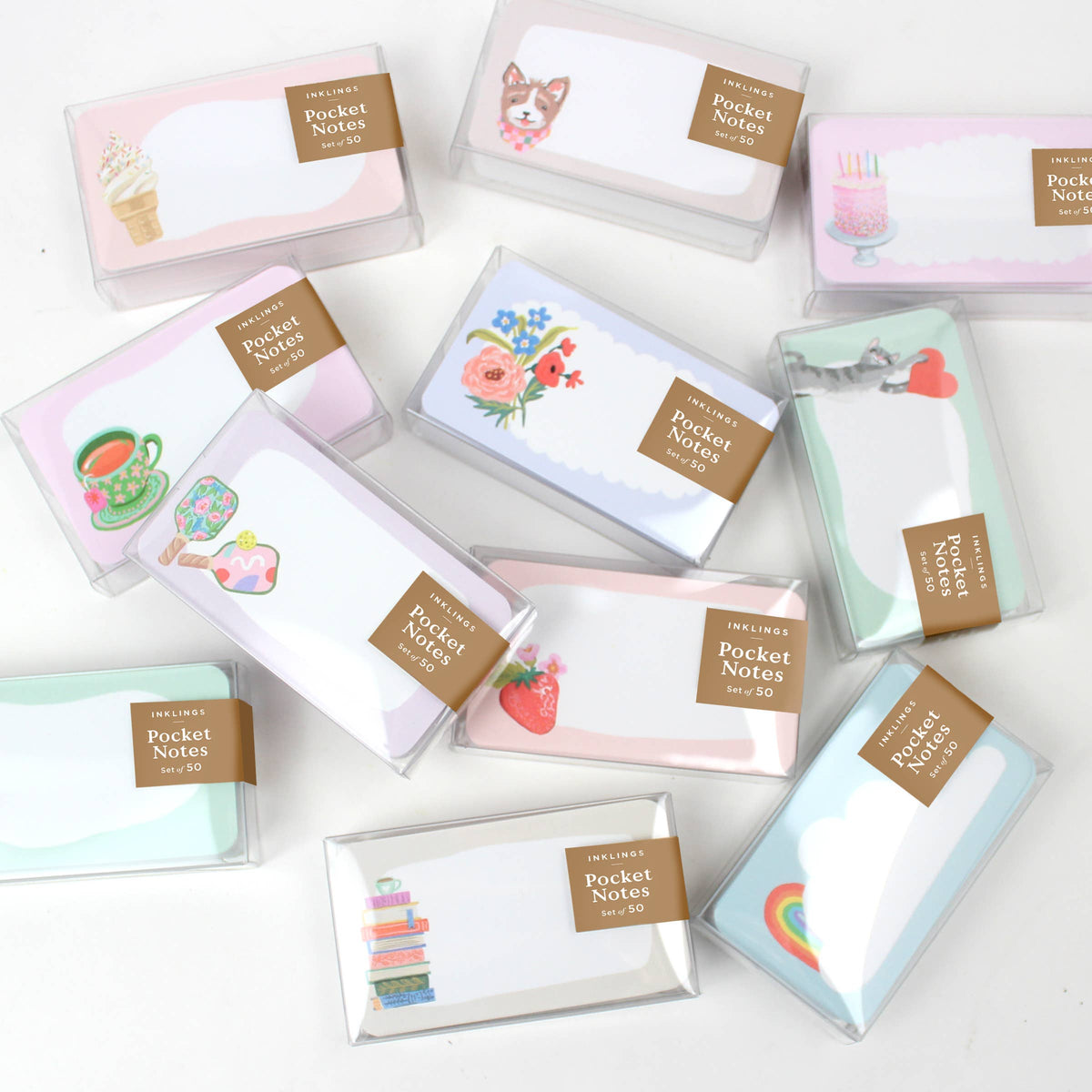 Inklings Paperie - Pocket Notes™ - Mahjong