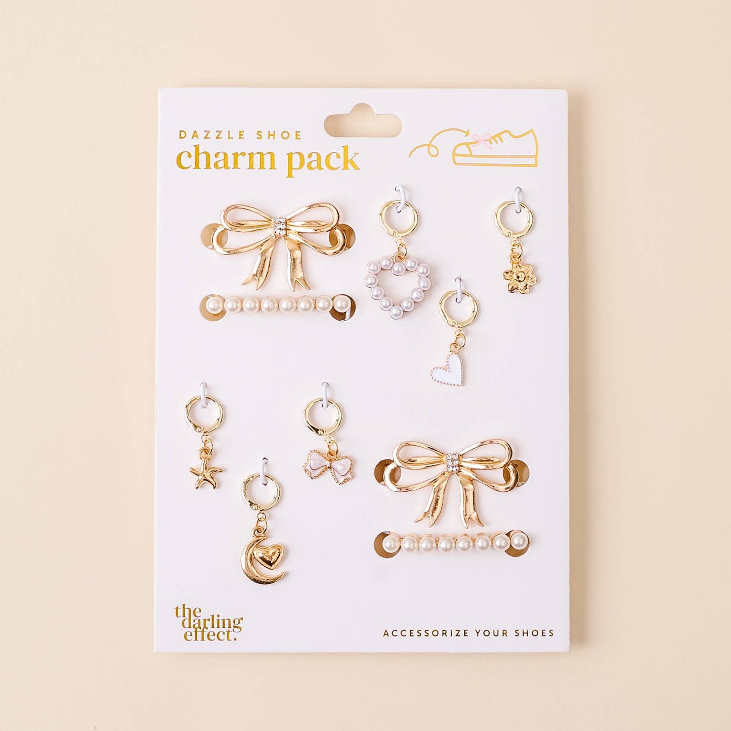 The Darling Effect - Dazzle Shoe Charm Pack-Fancy Flair