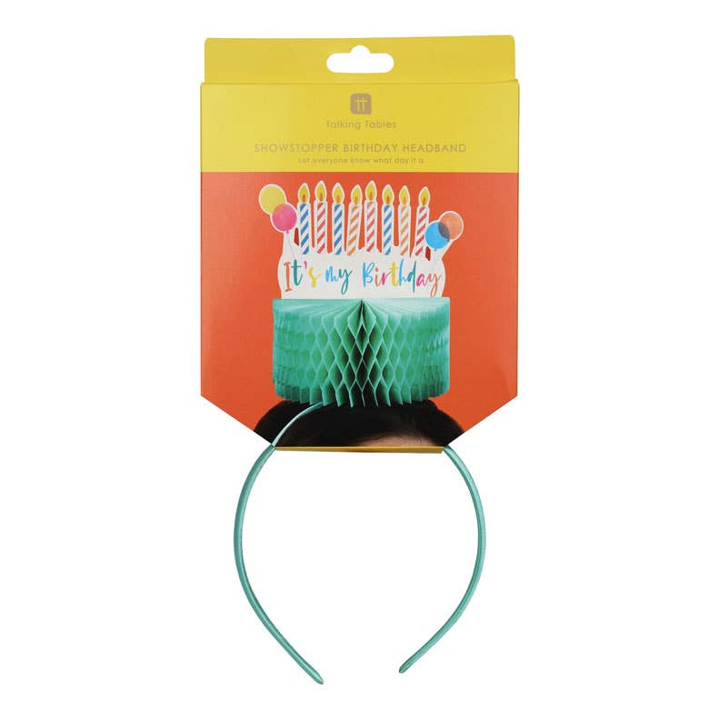 'It's My Birthday' Cake Birthday Headband | Birthday Gift |