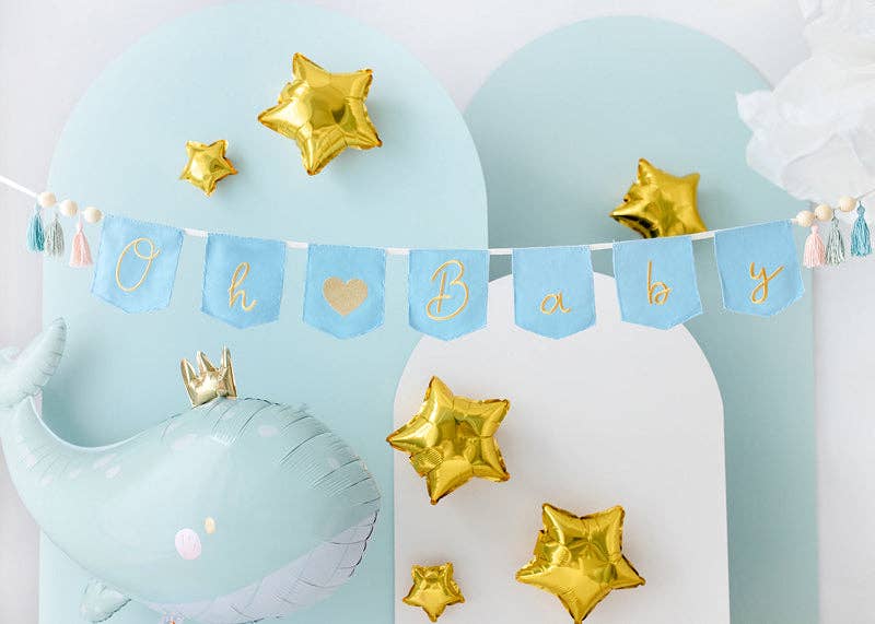 Cute Whale Foil Balloon 30 in.