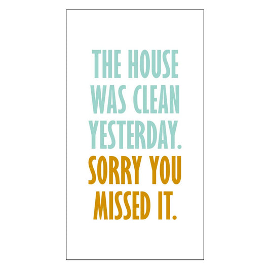 Paper Guest Towels | This House Was Clean Yesterday - 24ct