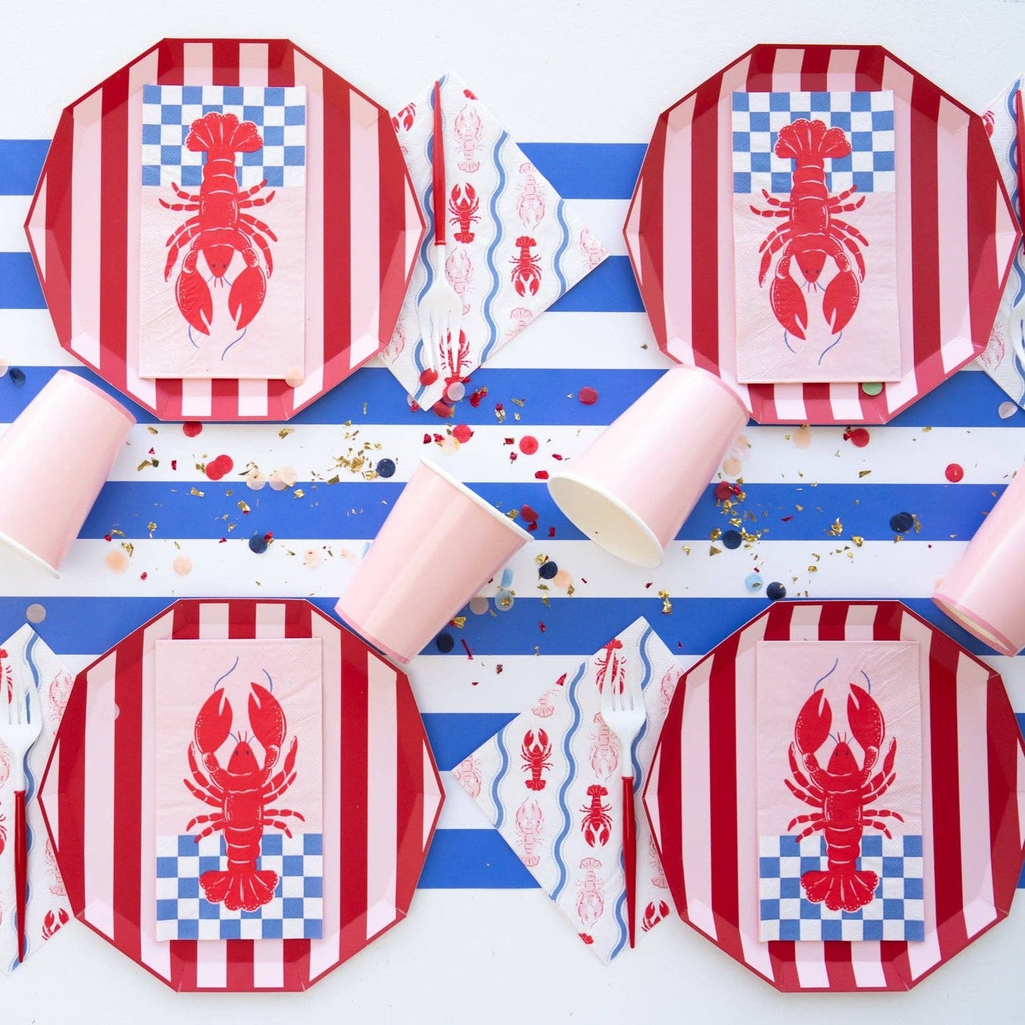 LE LOBSTER GUEST TOWELS