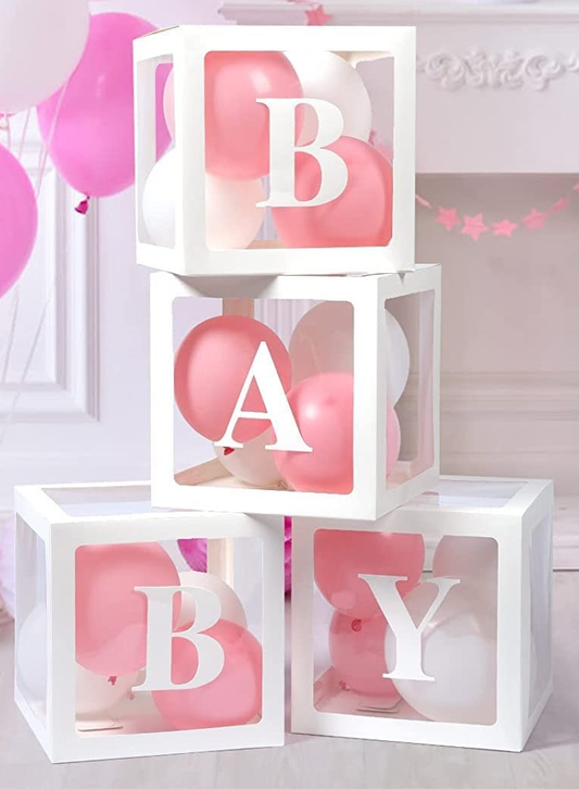 Baby Boxes Filled With Balloons - Pick up only