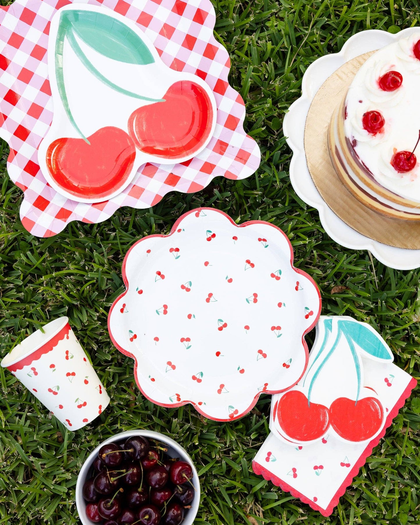 My Mind’s Eye - CRR1239 - Cherries Shaped Napkin