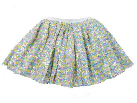 Green Pretty Pastel Sequin Tutu: 1-2 year