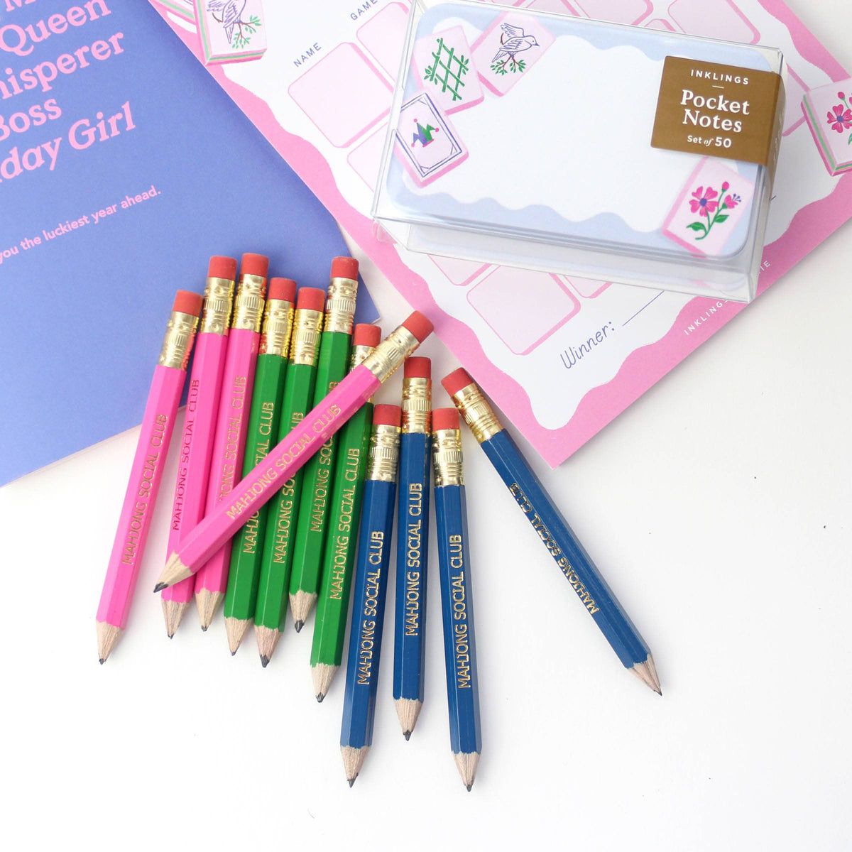 Inklings Paperie - Pocket Notes™ - Mahjong