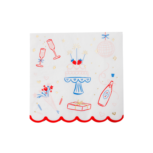 CELEBRATION ICON LARGE NAPKINS