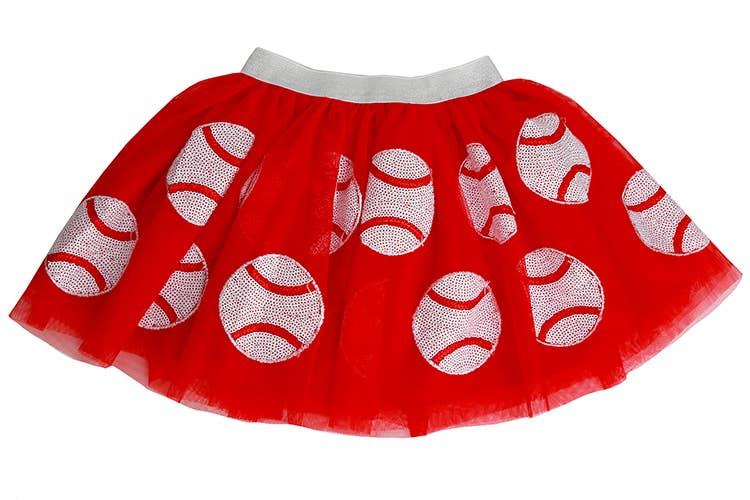 Sequin Baseball Tutu : 2-6 year