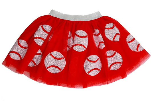 Sequin Baseball Tutu : 2-6 year