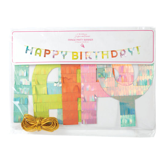 Happy Birthday Fringe Banner