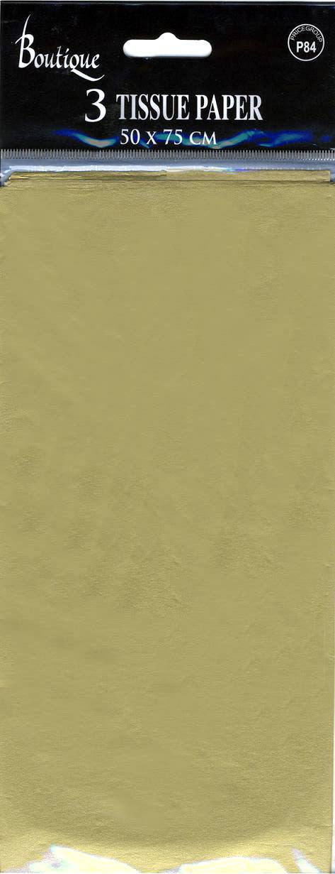 Gold Tissue Paper Boutique