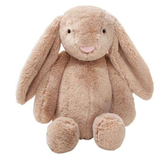 Stuffed animal Plush Easter Bunny- 16 inches Tan / Medium