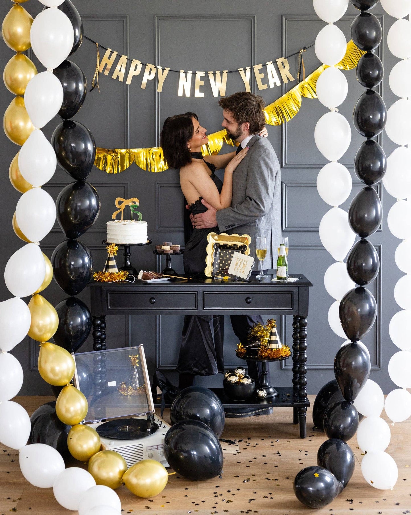 Happy New Year Banner Set